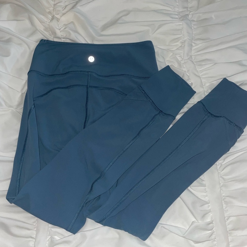 Lululemon Leggings with cut-outs on ankles. Size 4